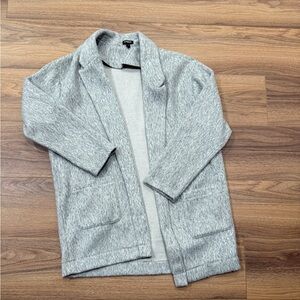 Light Gray Cardigan Sweater